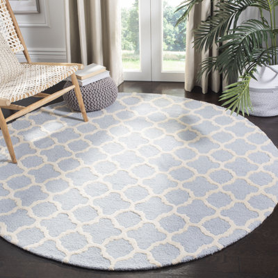 Cannen Hand Tufted Wool Geometric Rug