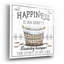Art mural en verre épique «Empty Laundry Hamper» par Elizabeth Tyndall, 12 po x 12 po Epic Art