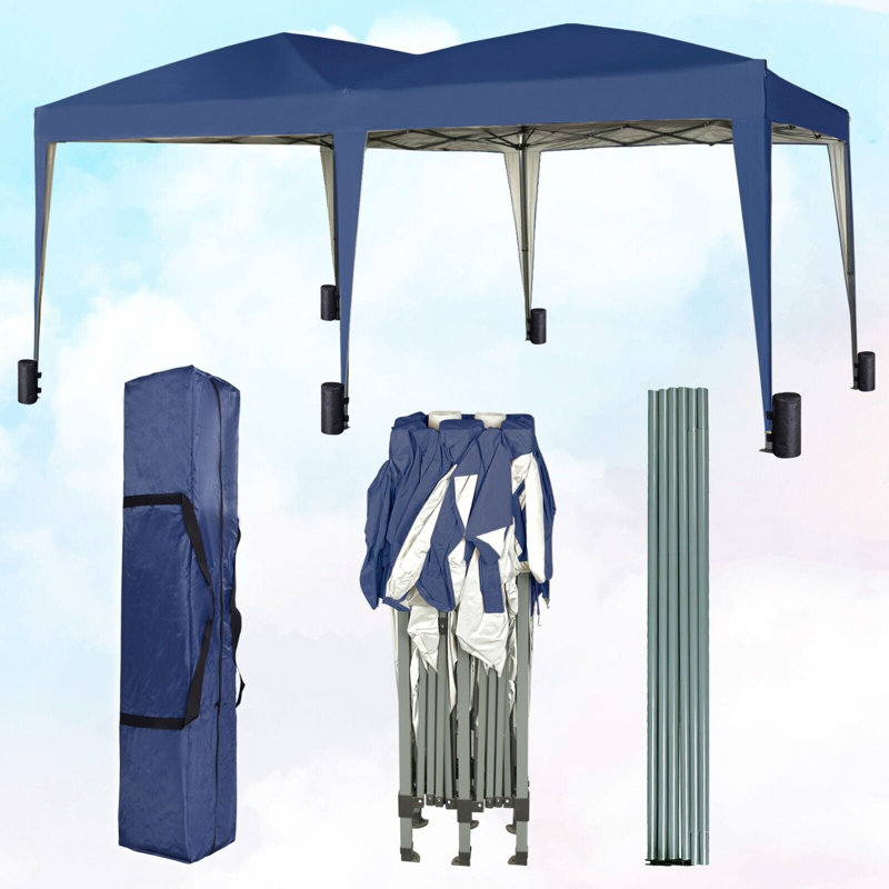 Alanie 6m x 3m Pop Up Gazebo, Blue
