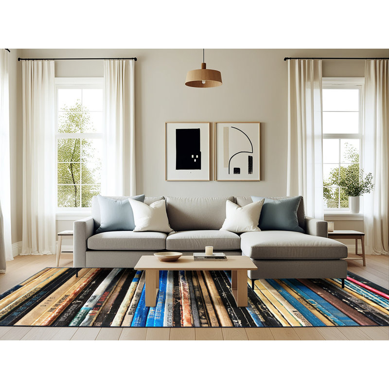 Adyen Indoor Rug, Rectangle 6' x 9'