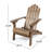 Lilwenn Foldable Outdoor Adirondack Chair-71034668