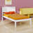 Twin Szie Wood Platform Bed With Headboard And Wood Slat Support-1649133279-1649133276