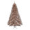 Sapin de Noël guirlande de 5 pi préinstallé en or rose avec connexion instantanée 507 TIPS, UL 250 DEL, diamètre 35 po