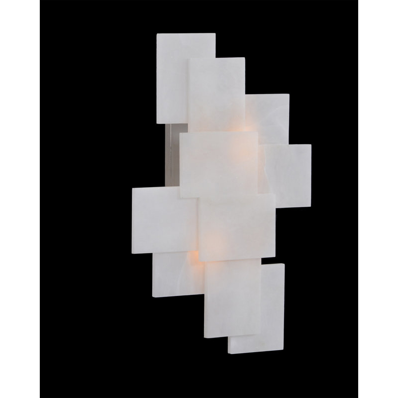 2 - Light Flush Mounted Sconce