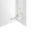 Bureau extensible blanc, console jusqu'à 118,50 po, table pratique et peu encombrante, console 118,50 po, pour chambres