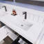 Ensemble de meuble-lavabo double mural 42 po Amirea Spring-1221299765