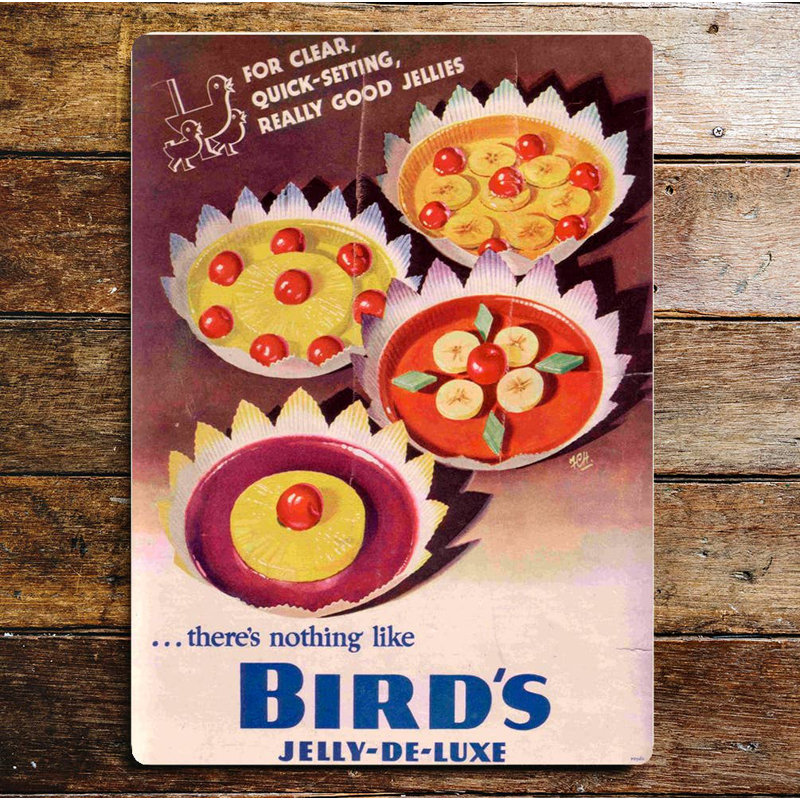 Food & Beverage Wall Decor on Metal, 40cm H x 28cm W