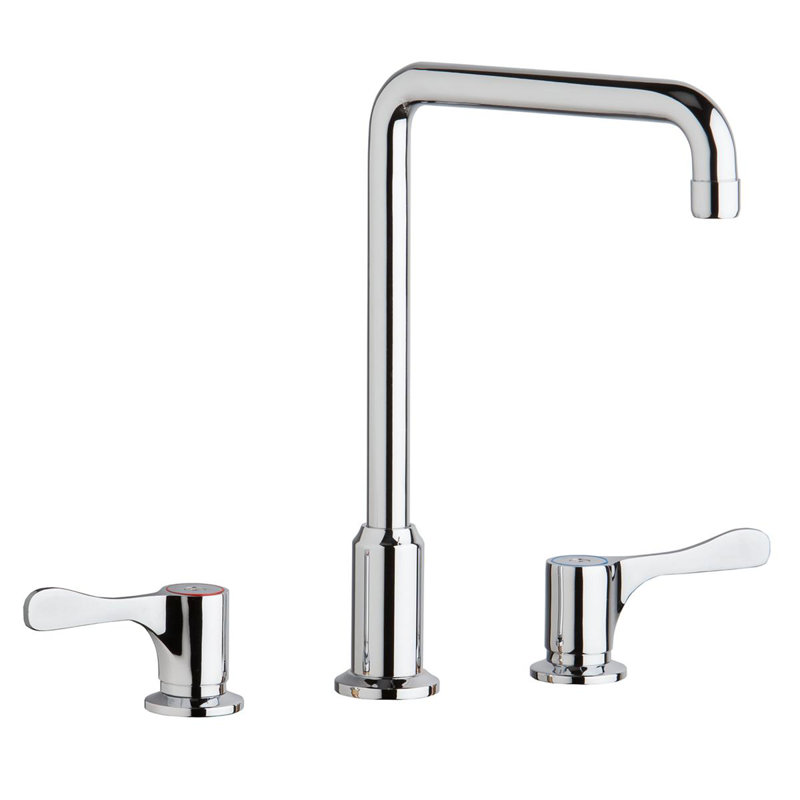 Double Handle Kitchen Faucet With Accessories