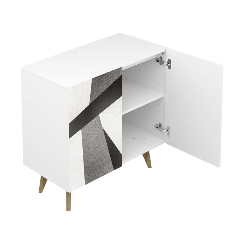 Bostyn Art 2 Door Accent Cabinet, Vera
