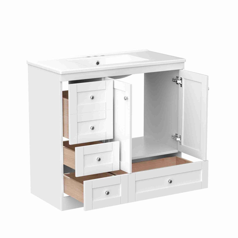 Meuble-lavabo autoportant