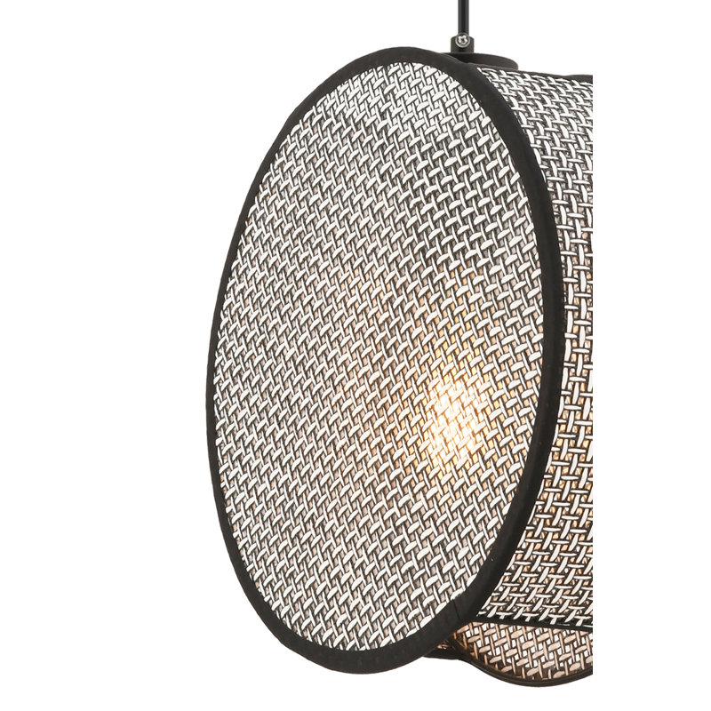 Lustre, Gris, H 13,78 po x l 3,54 po x P 8,66 po