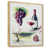 Toile naturelle avec cadre flottant