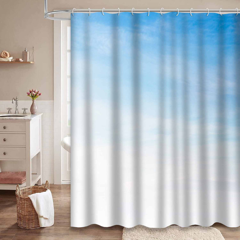 Rideau de douche Soft Sky, L 72 po x l 78 po