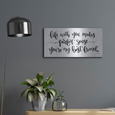 «Ivy Bronx» «Your My Best Friend» par Imparfect Dust, art mural en métal
