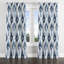 Modern Curtains for bedroom - Scandinavian Baljit Grommet Curtain - 1 Panel-2075147339-2075147337