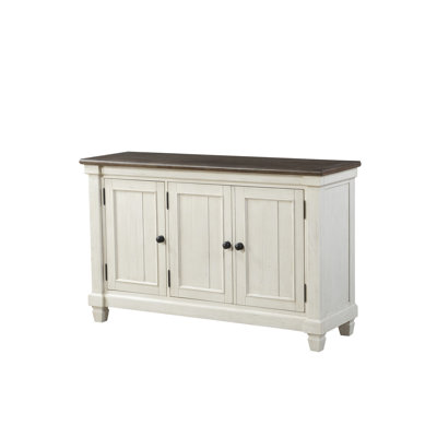 Meuble de salle à manger en bois blanc