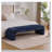 Chenille Upholstered Bench-729379650
