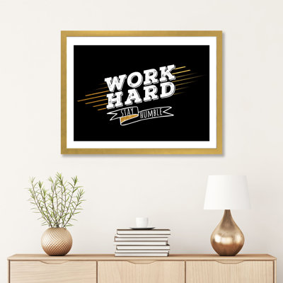 Work Hard IV par Print