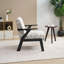 Fauteuil d'appoint avec coussin Mid-Century