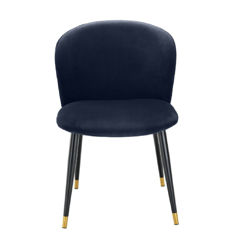 Volante Upholstered Dining Chair, Savona Midnight Blue