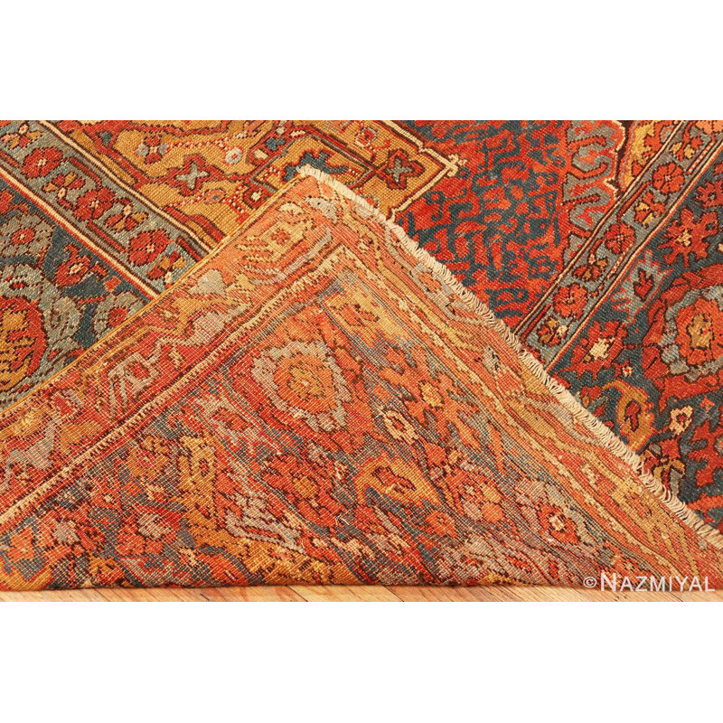 Tapis antique turc Smyrna du 17ème siècle