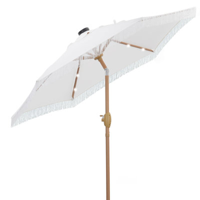 Parasol à pampille 7,5 pi (beige)