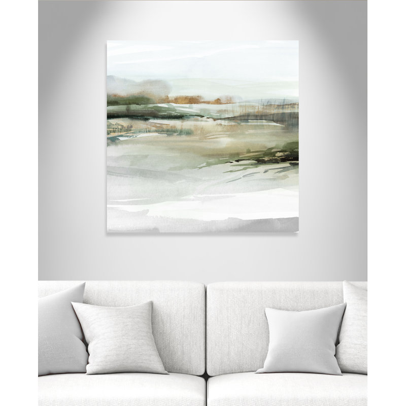 «Prologue II» par Isabelle Z, Sans cadre, l 36 po x H 36 po, Toile tendue