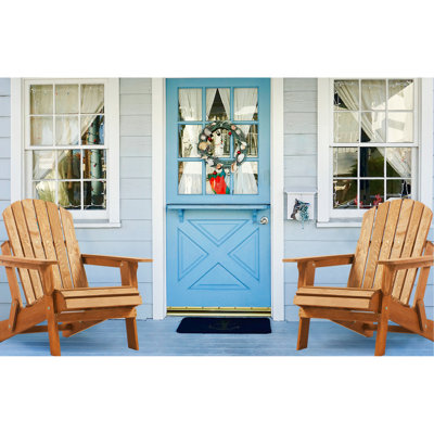 Oversize Wooden Patio Chair - Style With Build For Garden, Backyard, Pool Deck, Hemlock Wood Outdoor Oversized For Garden Pleasure Fits Patio, Lawn