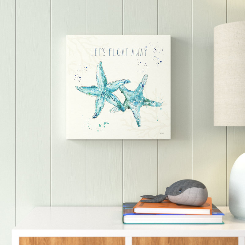«Deep Sea VI» par Anne Tavoletti, reproduction d'art sur toile tendue, H 12 po x l 12 po