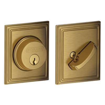 Single Cylinder Deadbolt with Addison Trim