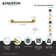 Kingston Brass Meridian 1-1/4 Inch O.D Grab Bar