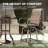 Bhairavi 27" Patio Bar Stool-241690951