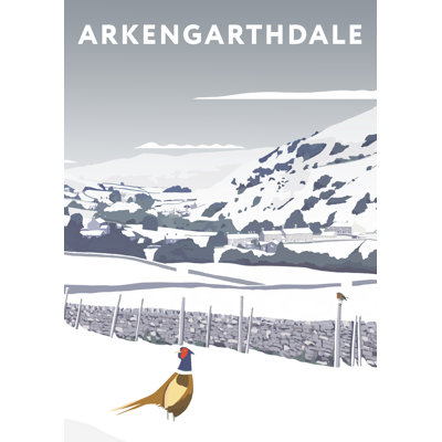 Arkengarthdale Snow by Richard O'Neil - Print