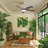 Whisperbloom Blade Span 42 In. Indoor Ceiling Fan With LED Light Bulbs And Remote Control-1634873376-1634873377
