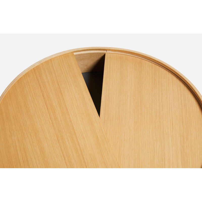 Arc Side Table, Oiled Oak