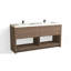 Vista 72" W Freestanding Double Bathroom Vanity-96445116-96451904-96451936