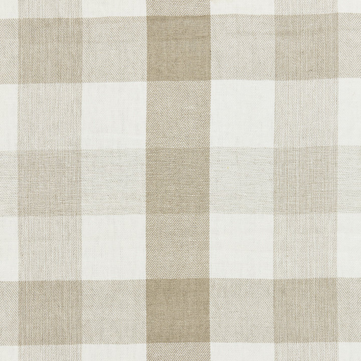 Chatham Westport Linen Plaid Fabric, Linen