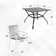 Square Outdoor Dining Set