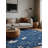 Machine Washable Gray Area Rug-392871050