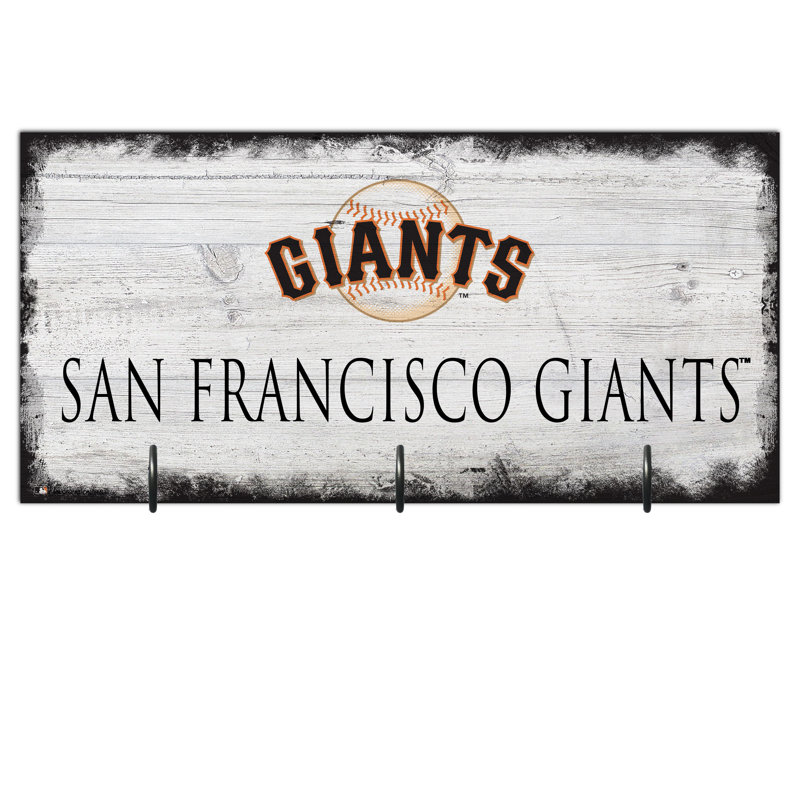 3 - Hook Wall Mounted Coat Rack, Giants