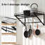 Metal Rectangle Wall Mounted Pot Rack
