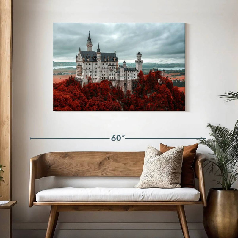Château Lilie Grand Neuschwanstein, H 30 po x l 45 po