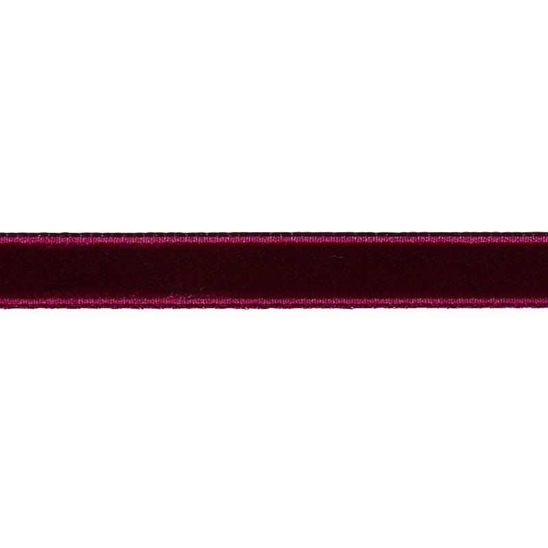 Velvet Tape Narrow, Aubergine