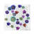 Succulents Floating Cotton Sateen Cocktail Napkins-122066518