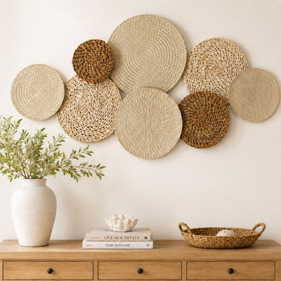 Camila Round Disc Wall Decor