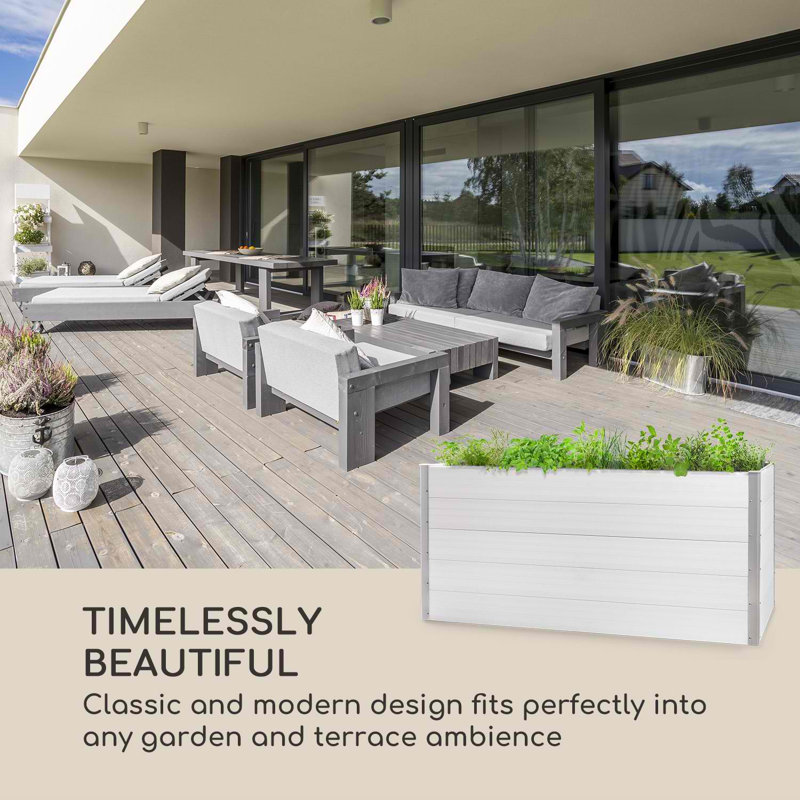 Raised Garden Bed, 91cm H x 195cm W x 100cm D
