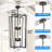 8 - Light Dimmable Lantern Geometric Chandelier-1276474730