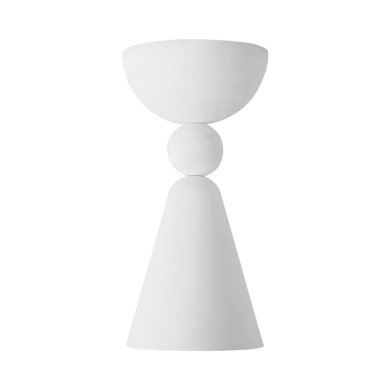 Murphy 1 - Light Semi Flush Mount, Antique White