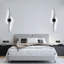 Shaped 90cm Aluminium Wall Lamp-1820773031