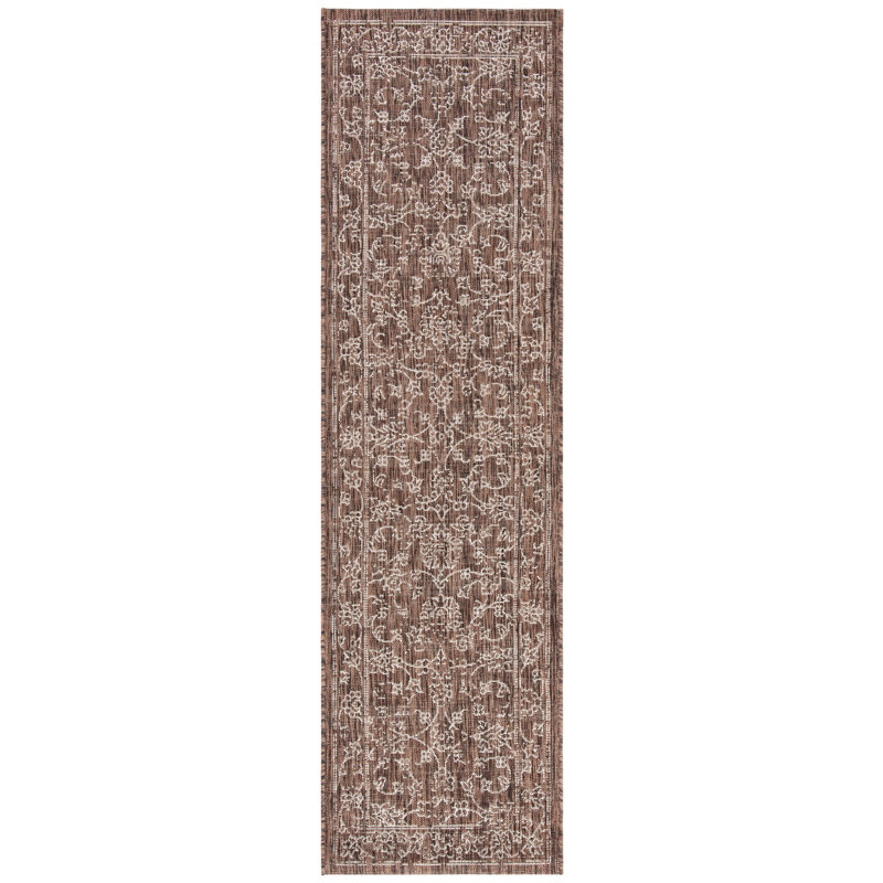 Amedee Performance Oriental Indoor/Outdoor Area Rug, Runner 2'3" x 10'